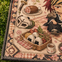 Renji and the Sakura Spread - An Editorial Floor Composition in Six