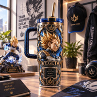 Vegeta - Pride and Discipline in Gilded Relief