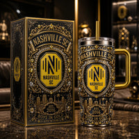 NSH Gold Crest - An Ornate Study in Emblem and Elegance