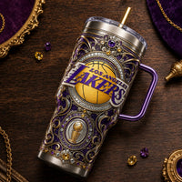 LAL Ornament - A Study in Purple, Gold and Filigree
