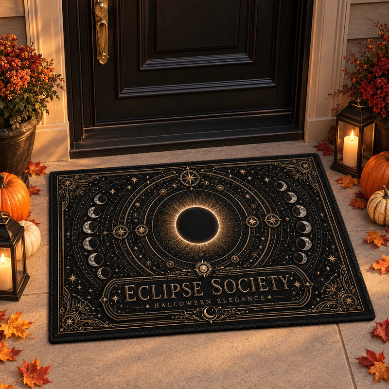 Eclipse Society - Celestial Halloween Elegance Doormat