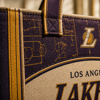 LAL Heritage Crest - Purple and Gold Emblem Tote