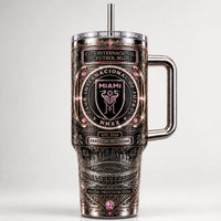 MIA Engraved in Rose Gold - Freedom To Dream Tumbler