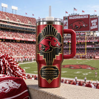 ARK Crimson Deco - Razorback Crest Tumbler