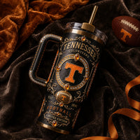 TENN in Gold and Amber - Ornate Volunteers Tumbler